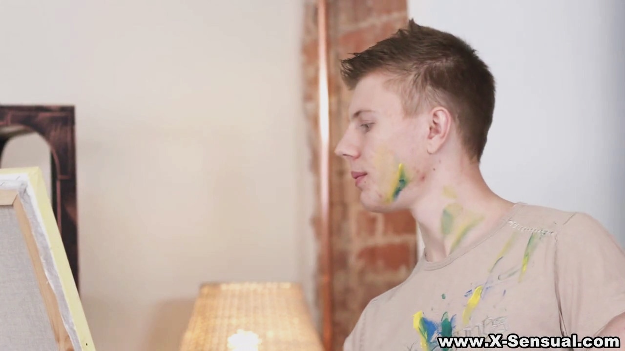 X-Sensual - Painting with cock and cum - X Sensual