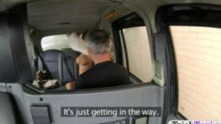 Sexy big boobs gold digger creampied by nasty driver