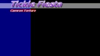 Blonde Camron Tickled