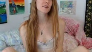 Redhead Sucks Toes And Sticks Them In Pussy