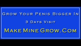 NATURAL PENIS ENLARGEMENT - Candy Cane - Hot Ebony Babe Got A Facial Cum