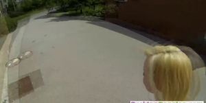POV porn starring a slutty Russian teen