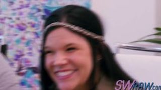 Swinger girls enjoy their days at the swing house with all the sex game they have
