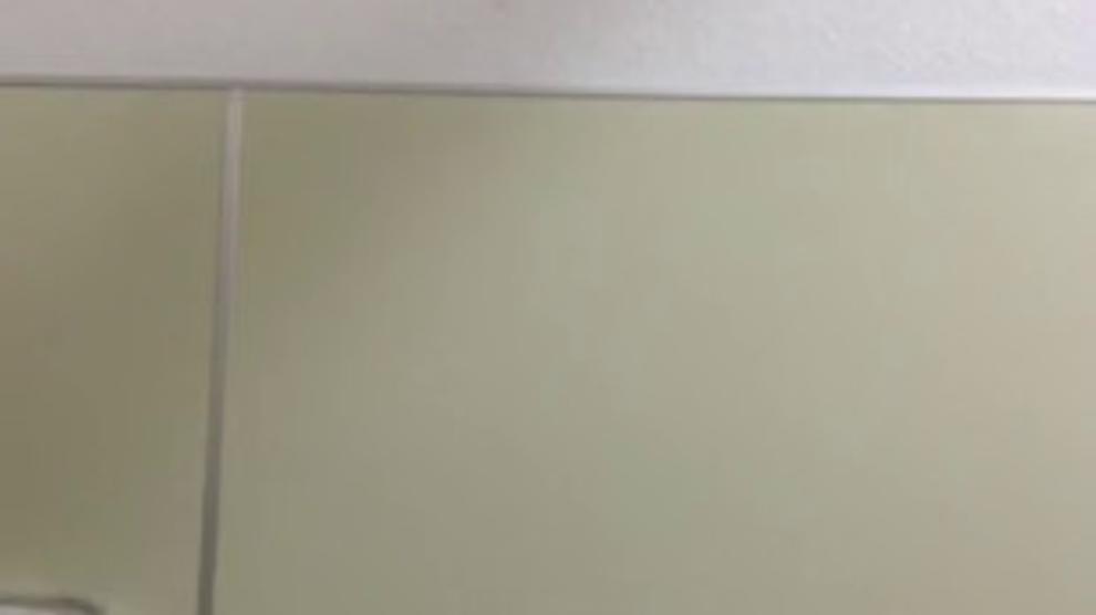 Pregnant Receptionist is too Horny, Sneaks into Bathroom to Finger herself