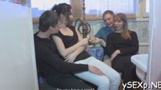 Bitches get totally pleasured