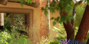 Swinger couples are having a moment full of sex and pleasure at this lusty house