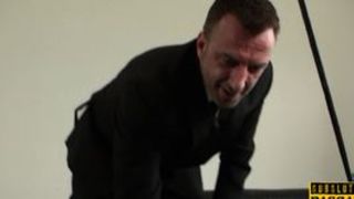Faketit british sub fucked in interracial mmf
