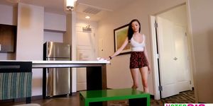 Black stepsister teen wanted to get it after the party