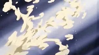 Mosaic; Anime with green hair gets anal