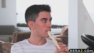 MILF flute teacher incredible anal sex with her student
