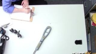 Delicious blonde bitches get busted shoplifting