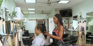Black lesbian gets oral
