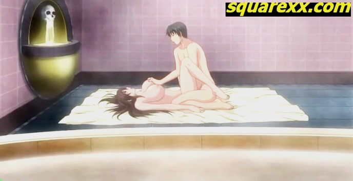 Hot teen fucking in the sauna cums