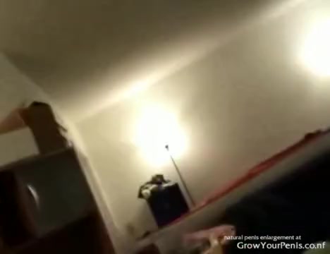 Hot Brunette Fucks while talks on the phone