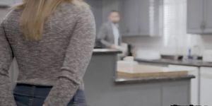 Natasha get caught by Mickeys fucking cock