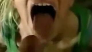She loves cum and swallows when she gets a chance