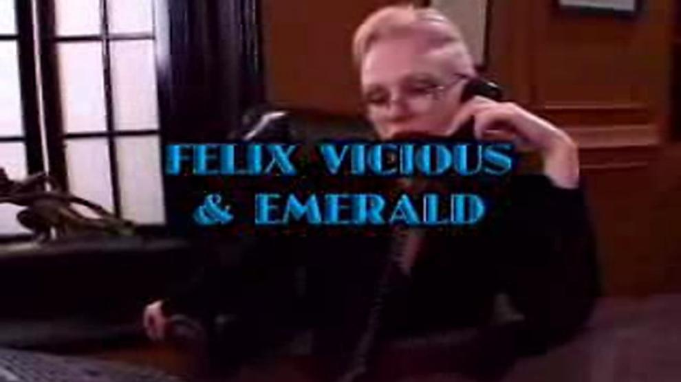 Felix Vicious and Emerald (Older-Younger)