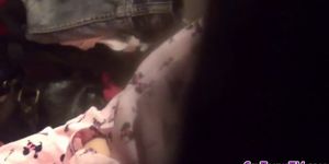 Asian teen fingers pussy