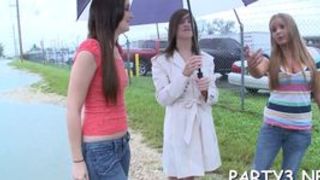 Lovely lesbians moan