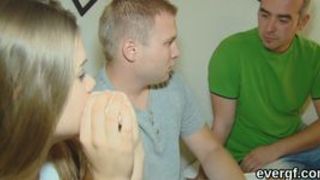 Bankrupt bf lets wacky friend to ream his gf for money