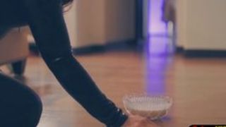 Perv MILF housewife surprised hubby with a teen pussy
