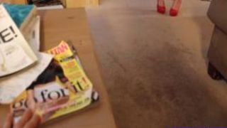 Bigtitted milf enjoys pov tittyfucking
