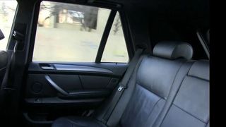 Busty blonde cunt licked and fucked in faketaxi