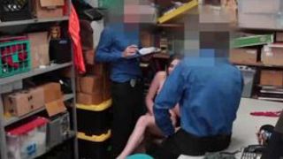 Teen suspect pussy got fucked at the backroom