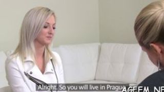 Hot cumshots for a hot female agent