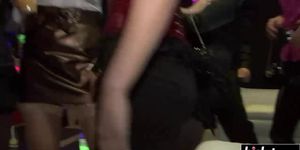 Naughty party with hot babes getting fucked