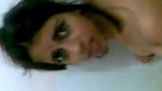 Indian couple in   after shower