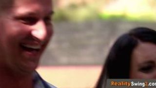 Big swingers orgy with hard swapping