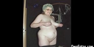 OMA PASS - OmaFotzE Hairy Amateur Granny Pussies Closeups