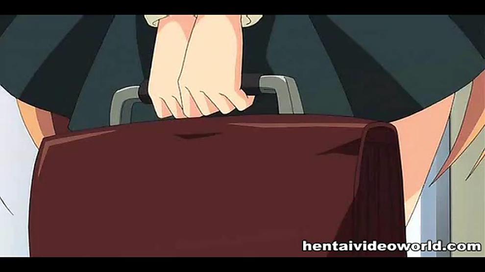 HENTAI VIDEO WORLD - Mosaic: Animated video with hentai orgasm