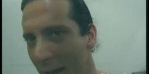 Asian first timer in retro porno