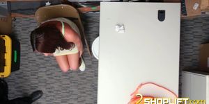 Tiny cunt stretched with hard dick