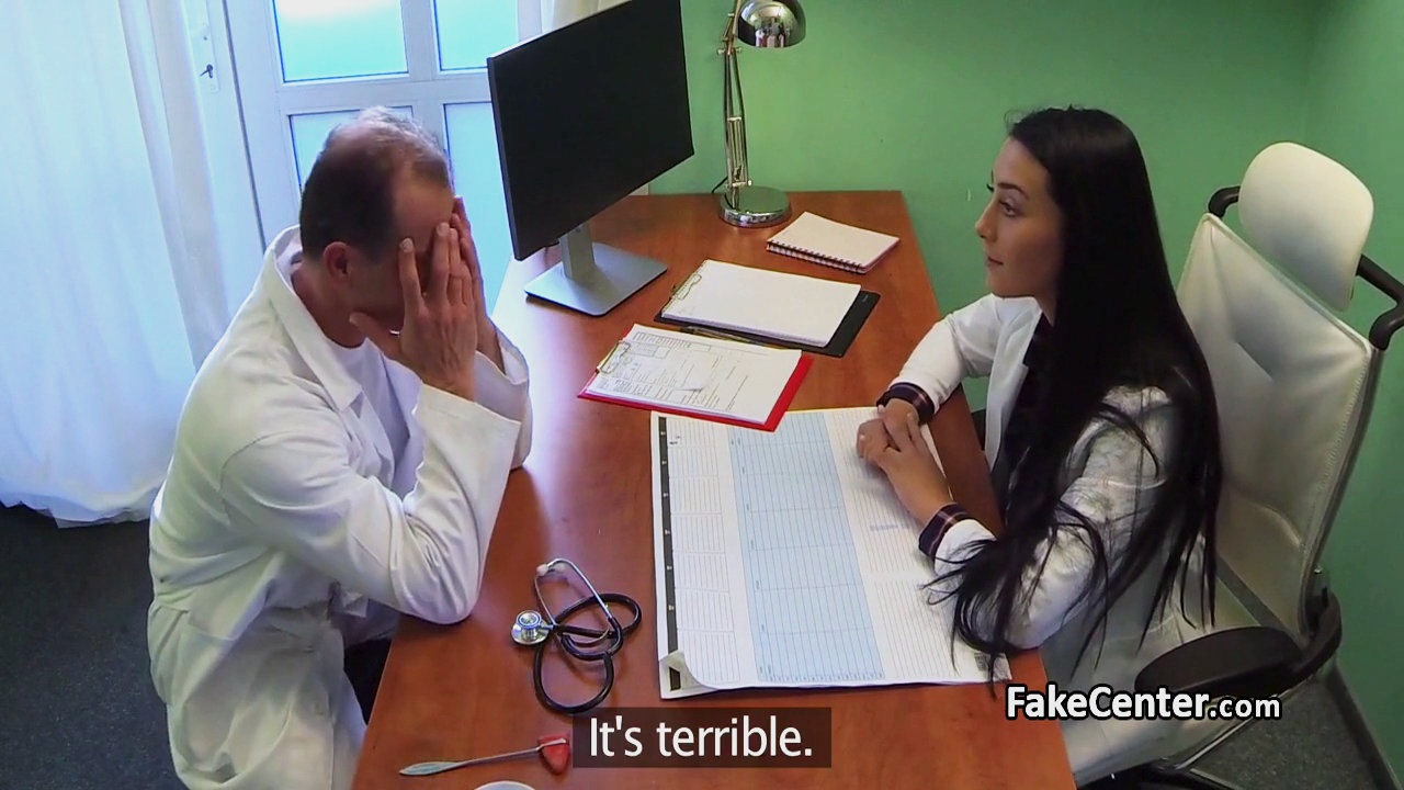 Lesbian action in hospital office