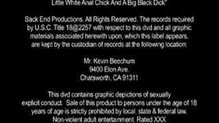 LITTLE WHITE ANAL CHICK AND A BIG BLACK DICK