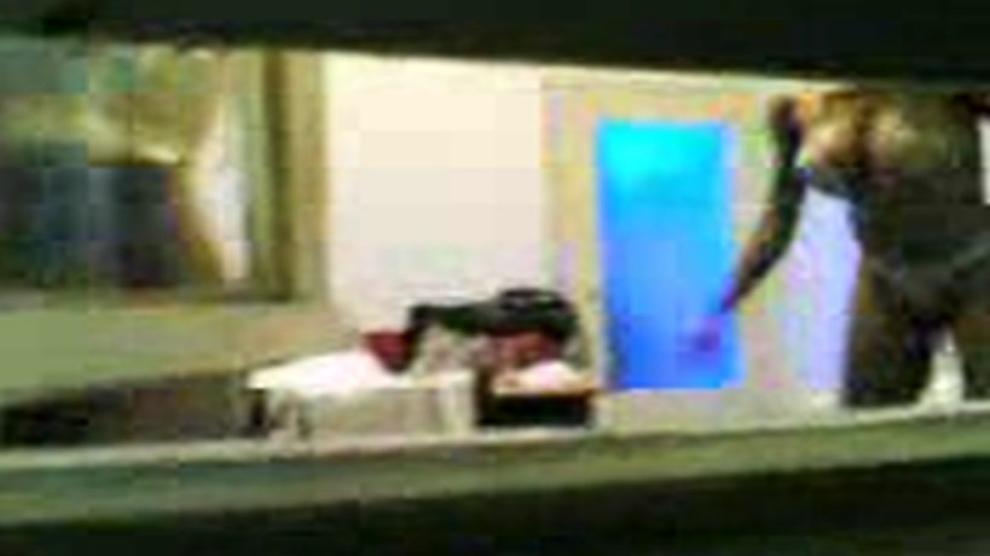 Anita pPania and Tsila Mavri Greek window sneaaking wife showing tits ass and pussy