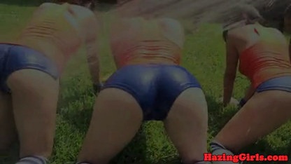 Hazed les sororitysisters licking pussy