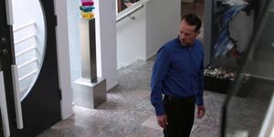 Uncle Rich plows Amarna Millers tight pussy