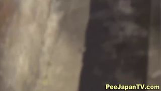 Hot asians public pissing and urinating