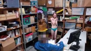 Tiny thief Catarina Petrov fucked for stealing
