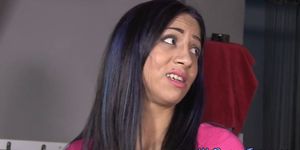 Assfingered teen creampie