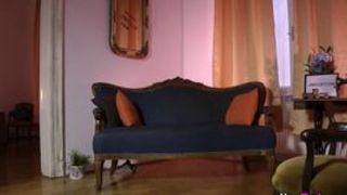 Stockings teen rides old - video 1