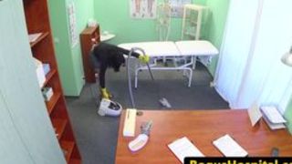 Euro patient fingered by nurse in office