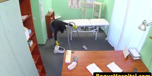 Euro patient fingered by nurse in office