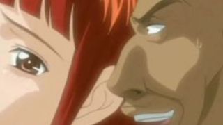 Little hentai girl gets tight pussy smashed