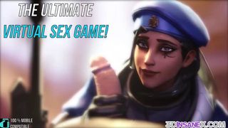 Big booty Ebony riding big dick and teasing