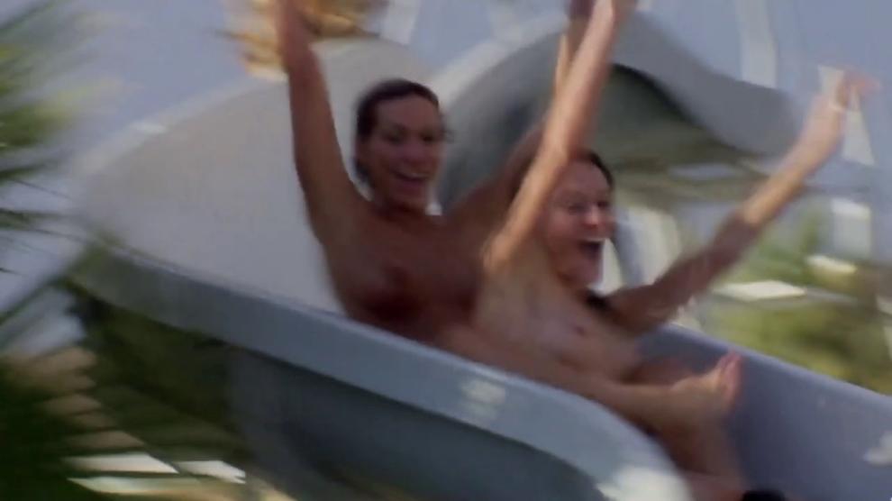 Sexy swinger welcoming horny amateur swinger couple to the mansion